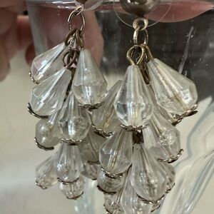 Elegant Clear Drop Earrings